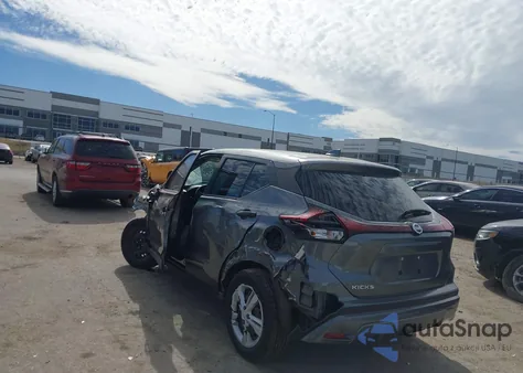 2021 Nissan Kicks S Xtronic Cvt z USA, uszkodzony, nr VIN 3N1CP5BV2ML521621